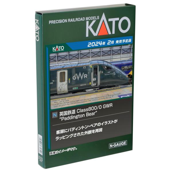 KATO Nゲージ 英国鉄道Class800/0 GWR Paddington Bear 5両セット...