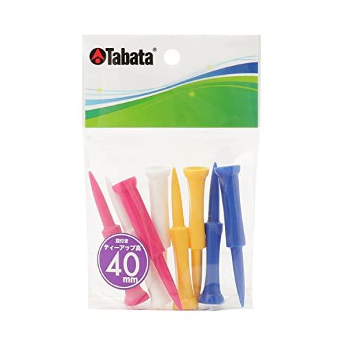 Tabata(タバタ) ゴルフ ティー 段 プラスチックティー グッドティー段付超ロング 40mm ...