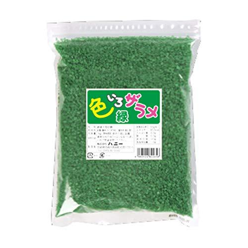 野田ハニー 業務用色いろザラメ緑1kg