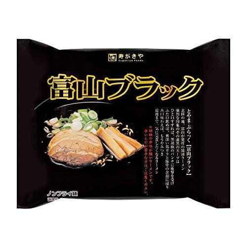 寿がきや食品 即席 富山ブラックラーメン 120g ×12袋