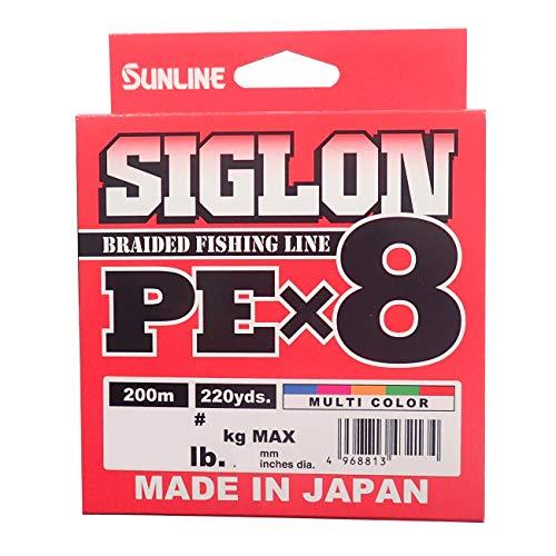 サンライン(SUNLINE) ライン シグロン PEx8 200m 5色 1.5号 25LB J