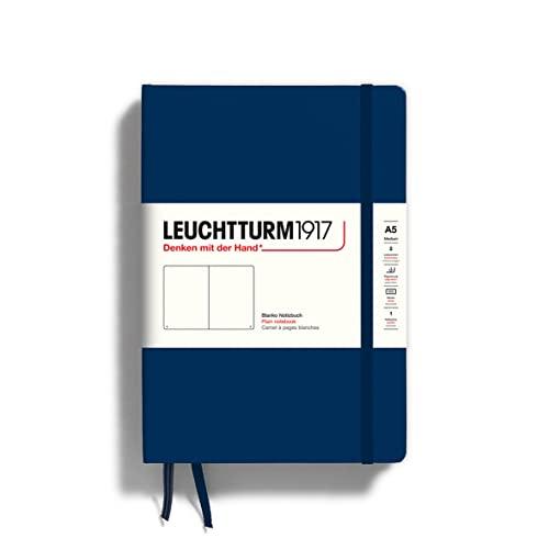 LEUCHTTURM1917/ロイヒトトゥルム Notebooks Medium (A5) ネイビー...