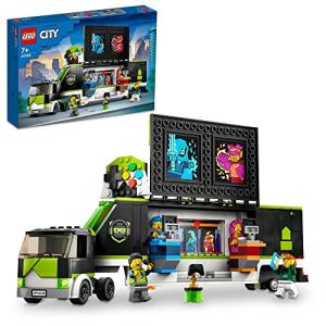 レゴ(LEGO) シティ ゲームトーナメントのツアートラック 60388 おもちゃ ブロック プレゼント 乗り物 のりもの 男の子 女の子 7歳｜sapphire98