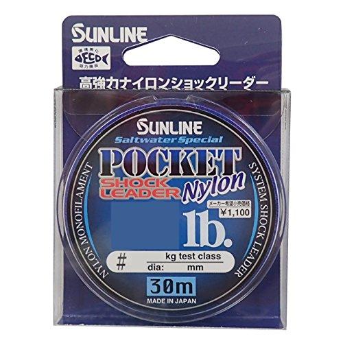 サンライン(SUNLINE) ショックリーダー ソルトウォータースペシャル ポケット ナイロン 30...