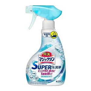 バスマジックリン SUPER泡洗浄 洗浄はもちろん、菌由来の汚れも防ぐ 香りが残らないタイプ 本体 350ｍｌ｜sapphire98