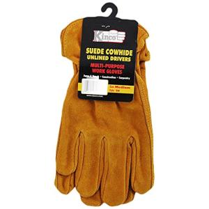 Kinco Gloves Unlined Split Cowhide Leather Driver 50L｜sapphire98