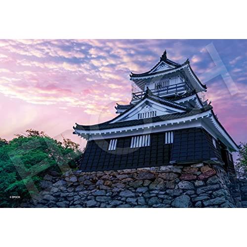エポック社 300ピース ジグソーパズル 夕暮れの浜松城―静岡 (26×38cm) 26-375 の...