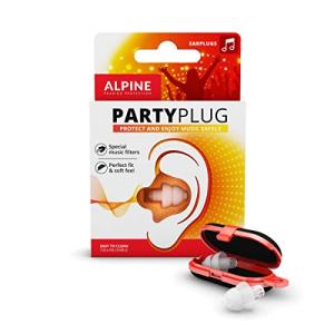 ALPINE HEARING PROTECTION イヤープラグ 耳栓 テレワーク/在宅勤務 消音 アルパイン PartyPlug 透明｜sapphire98