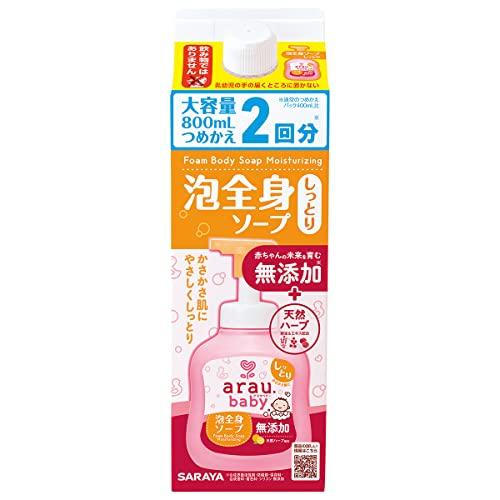 arau.(アラウ)大容量アラウ.ベビー 泡全身ソープ 詰替 しっとり 800ｍｌ