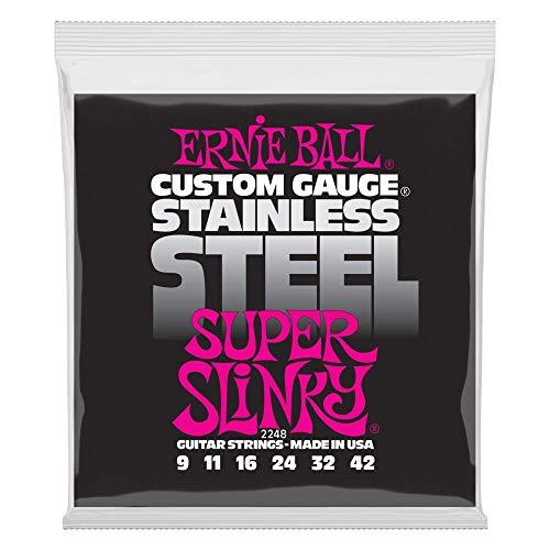 正規品 ERNIE BALL 2248 エレキギター弦 (09-42) STAINLESS SUPE...