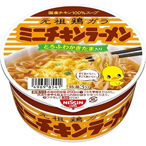 日清チキンラーメンどんぶりミニ 38g×12個