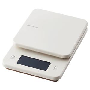 エレコム キッチンスケール 最大3kg 最小0.5g表示  バックライト付 0g表示 自動電源オフ  アイボリー HCS-KSA01IV｜sapphire98