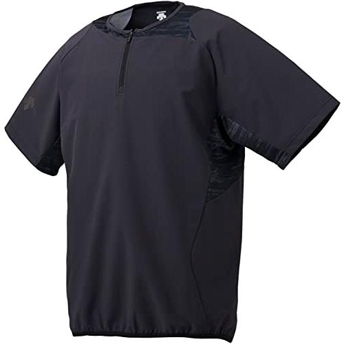 [デサント] 野球 ウェア ウエア ハイブリッドシャツ Tシャツ 半袖 DBX-3607B BLK ...