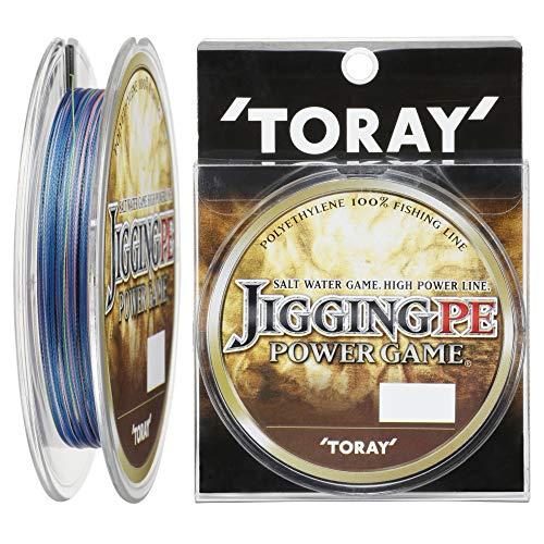 東レ(TORAY) PEライン ジギングPE パワーゲーム 200m 2号 25lb 11kg 4本...