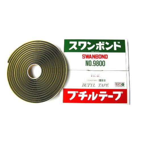 タカダ化学品製造 ( TAKADA ) ブチルテープ スワンボンド ロープシーラー 8mm×5M巻 ...