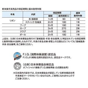 ササキ(SASAKI) 新体操 手具 リボン ...の詳細画像2