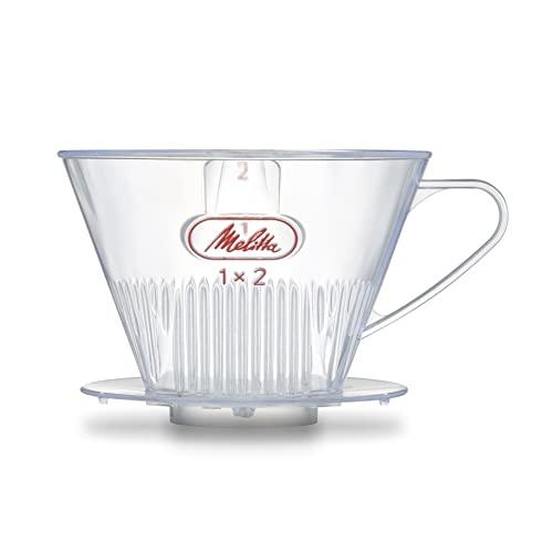 メリタ Melitta コーヒー ドリッパー 2~4杯用 クリアフィルター 1×2 メジャースプーン...