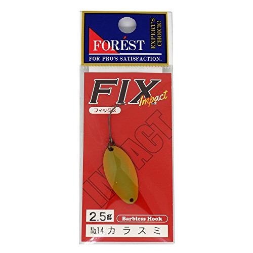 フォレスト(FOREST) スプーン フィックス インパクト 2.5g カラスミ #14