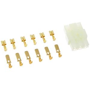 デイトナ 250型コネクターセット 6極 コネクター(オス・メス)1セット、端子x極数分入り 96175