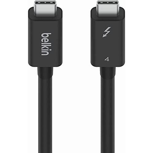 Belkin USB-Cケーブル Thunderbolt 4/USB4 100W 40Gbps高速デ...