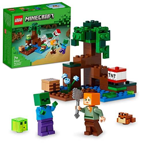 レゴ (LEGO) おもちゃ マインクラフト 沼地の冒険 男の子 女の子 マイクラ Minecraf...