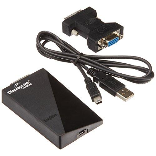 Logitec ディスプレィアダプタ USB Full HD対応 LDE-WX015U