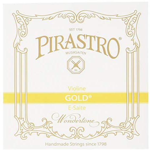 PIRASTRO Gold E線ループエンド ゴールド バイオリン弦 E3158(2本セット)