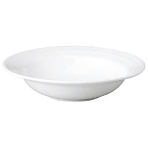 NARUMI(ナルミ) ボウル 皿 パティア(PATIA) ホワイト 27cm リム パスタ 電子レンジ・食洗機対応 40610-5341