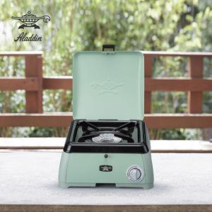 アラジン ロゴス LOGOS×SENGOKU ALADDIN コンロ　2バーナー LOGOS×SENGOKU ALADDIN ポータブル ガス カセットコンロ 2