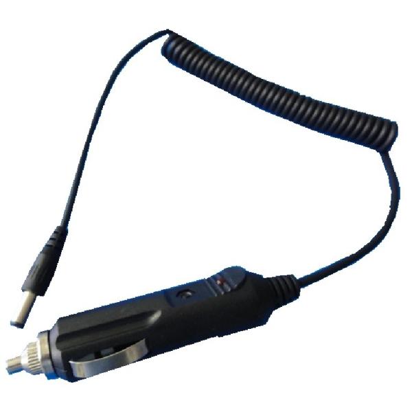 シガーヘッダー　センタープラスφ5.5　標準オスコネクタ付　カールコード長さ約300~500mm　シ...