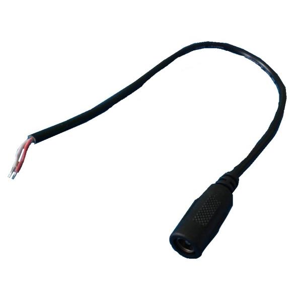 φ5.5コネクタ　メス　コード約230mm　1個入　＜1co-052＞