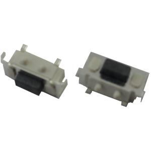 実装タクトスイッチ2足・白　3.5mm×7mmスイッチ　高さ4.5mm　10個入　＜1sw-247＞