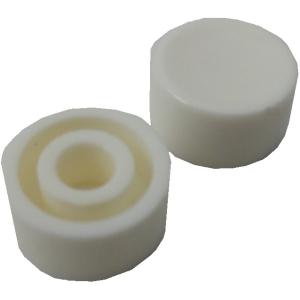 円の直径φ10mm　高さ5mm　スイッチキャップ　swp-020 〜041・130〜154　要接着剤等　円柱キャップ　白　10個入　＜1sw-339＞