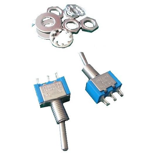 単双　1回路１接点　ON--ON　スイッチ通販・販売　パネル取り付け　2個入　＜1sw-421＞