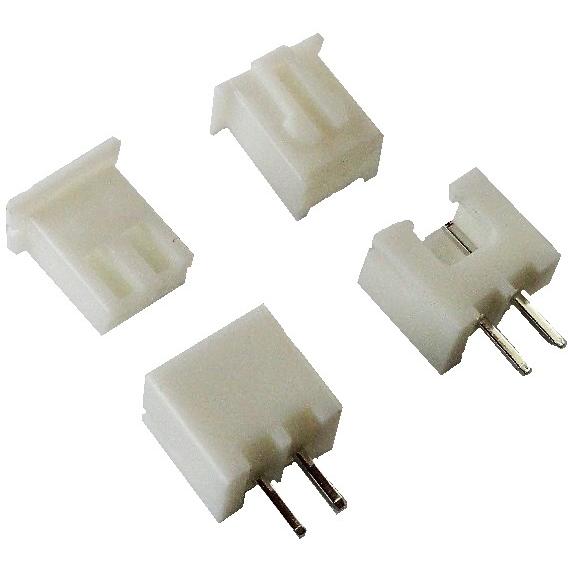 2P　垂直　互換EIコネクタ　2.54mmピッチ　基板と線のコネクタC　金具付　5組入　＜2co-2...