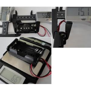 単三 2本 電池ボックス 電池ケース コード付...の詳細画像1