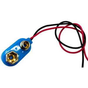 006P　電池スナップ　青　厚約7mm　2個入 ＜bat-030＞