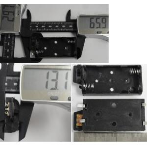 単三 2本 単3 電池ケース・電池ケース 端子...の詳細画像1