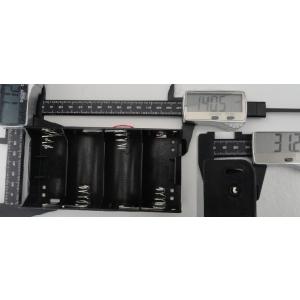 単一 4本 電池ボックス・電池ケース 約71×...の詳細画像1