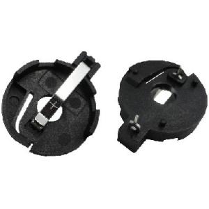 CR2032用　ボタン電池ホルダー　約27.6×約22.4mm×厚約5.8mm　CR2032ボタン電池ホルダー　2個入　＜bat-350＞