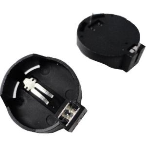 CR2032　ボタン電池ホルダー　約24.4×約22.1×約8.5mm　ボタン電池ボックス　2個入　＜bat-355＞
