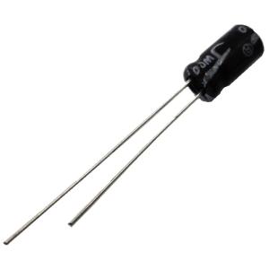 電解コンデンサー　10Ｖ　100μＦ　±20％　円の直径約φ4.1mm×高さ約5.8mm　電解コンデンサー　電源周り電解コンデンサ　5個入　＜cap-018＞