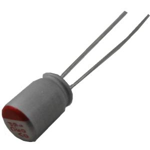 電解コンデンサ　10Ｖ　100μＦ　±20％　円の直径約φ5mm×高さ約8mm　電解コンデンサー　電源周りの電解コンデンサ　5個入　＜cap-540＞
