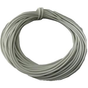 使いやすい工作用電線　白9　AVR 0.2　外径約1.0mm　芯線数12　長さ約10m　＜cod-009＞