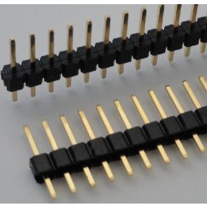 1×20=20P　ピンヘッダ　弱金メッキ　2.54mmピッチ　4個入　＜con-051＞