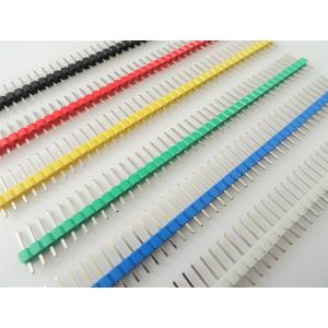 分割ピンヘッダ　1×40＝40Ｐ　2.54mmピッチ　色は選択　2 個入　＜con-087a＞