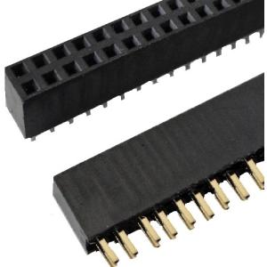 2×5＝10Ｐ　ピンソケット　金メッキ　2.54mmピッチ　6個入　＜con-107＞