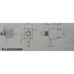 ケース側オーディオモノラル メス φ2.5mm...の詳細画像1