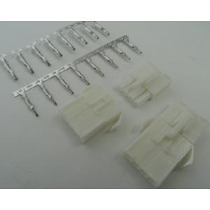 4Ｐ自動車部品用コネクタB　JST EL-4P / ELR-04V互換品　2個組　金具付　＜con-...