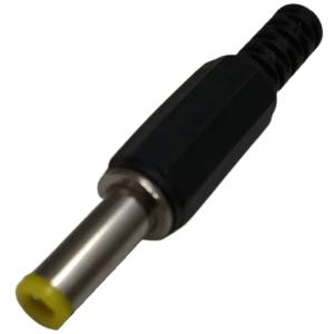DCプラグコード　DCアダプタ　オス　外径φ5.5mm　内径φ2.1mm　φ2.1mm（小さい）　1個入　＜con-1901＞